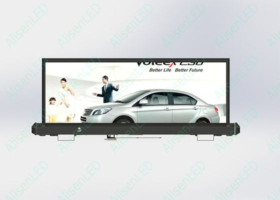 P2.5 Top Taxi LED Display RGB Taxi Reclame Scherm Buiten Hoog licht 5000nits