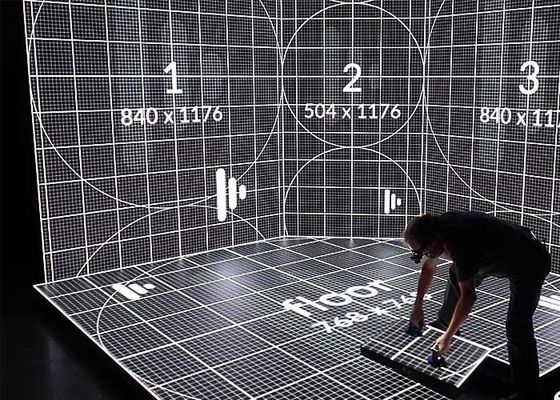 Novastar/Kinglight Control System XR LED Floor Display voor een levensduur van 100000 uur