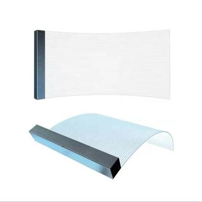 20 °C-50 °C Volle kleur doorzichtig LED-scherm met 90% transparantie