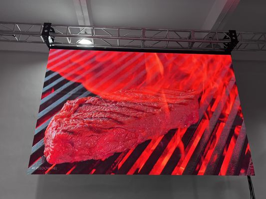 Flexibel LED oprolbaar display P1.56, ruimtebesparend ontwerp voor vergaderzalen en conferentieruimtes