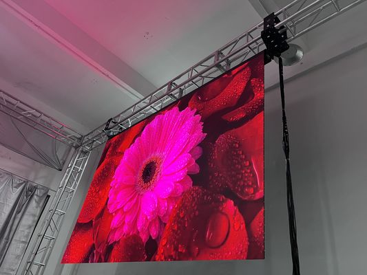 LED Roll-Up Displayscherm P1.953mm voor klaslokaal van school, kerk, directiekamer, shows