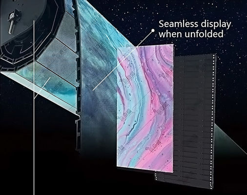 Flexibel LED oprolbaar display P1.5, ruimtebesparend ontwerp voor vergaderzalen en conferentieruimtes